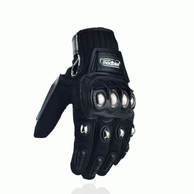 Madbike Steel reinforced gloves for scooter / bike / motorcycle
